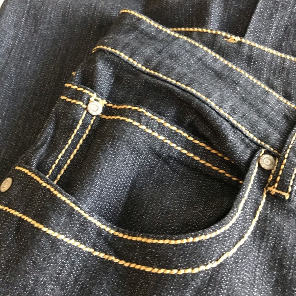 Destiny Gold Straight Leg Jeans Size 24 - Picture 6 of 8